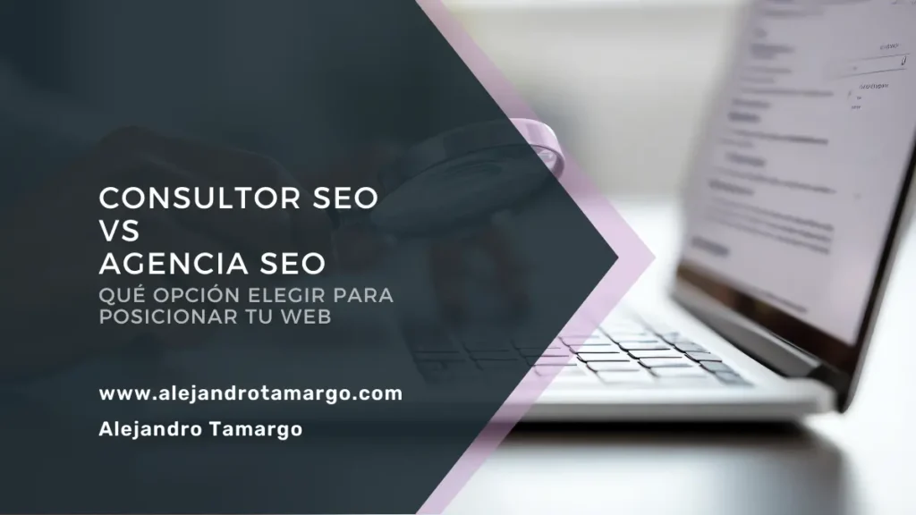 Consultor SEO vs Agencia SEO: qué opción elegir para posicionar tu web